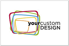 Horizontal Custom Flat Card D9101P-Y